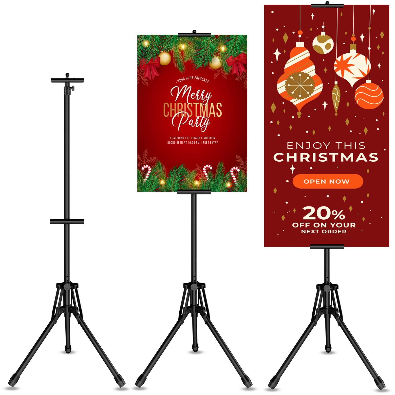 GSOW Poster Stand for Display Pedestal, Double Sided Poster Board